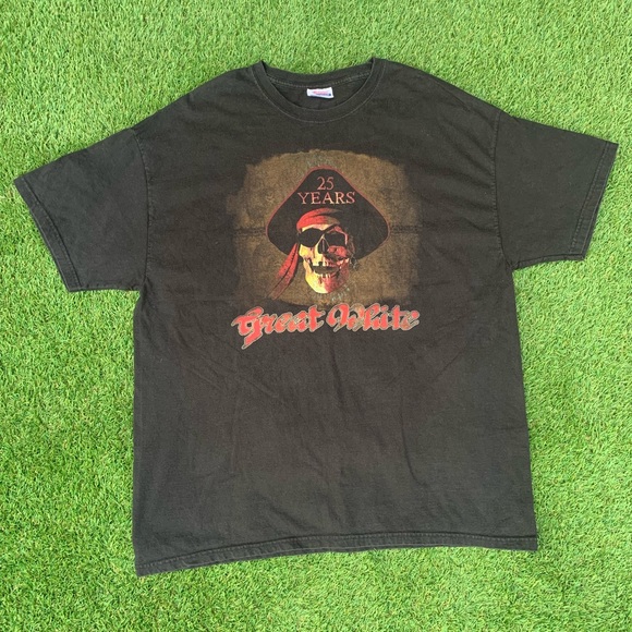 Vintage Great white Band T-shirt - Picture 1 of 4